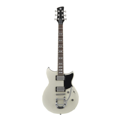 White Electronic Guitar V4