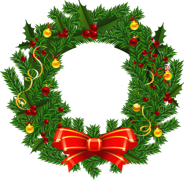 Christmas wreath Norwegian pine 90cm
