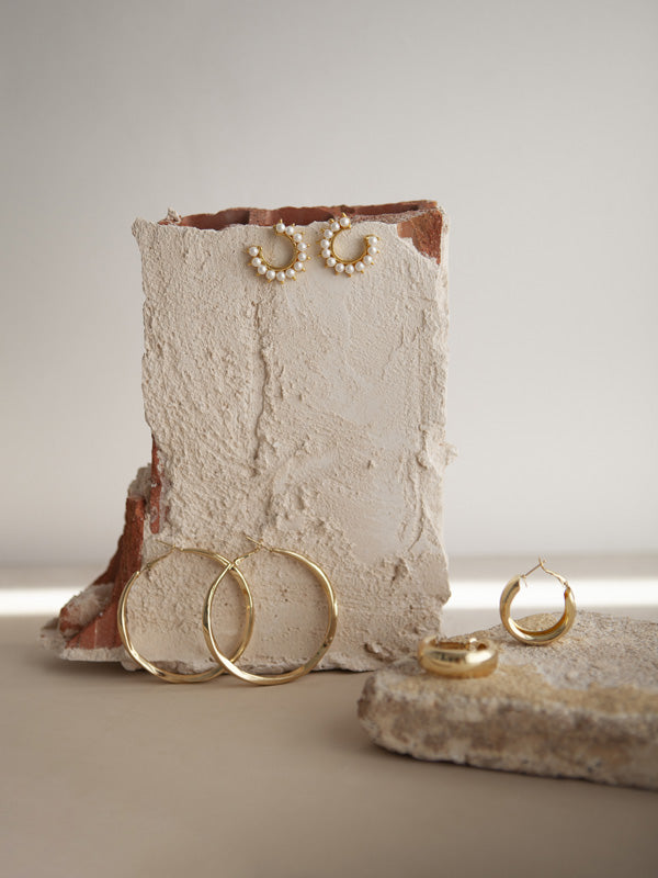 Doubelicious Pearl Earring