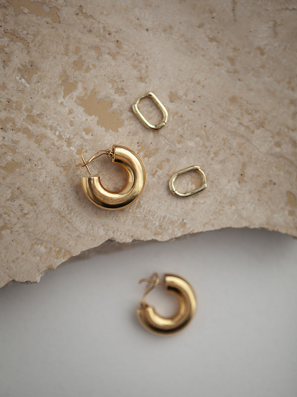 Flower Pearl Earrings
