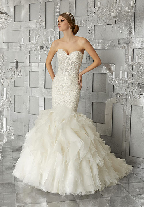 Embroidered Bridesmaids Dress